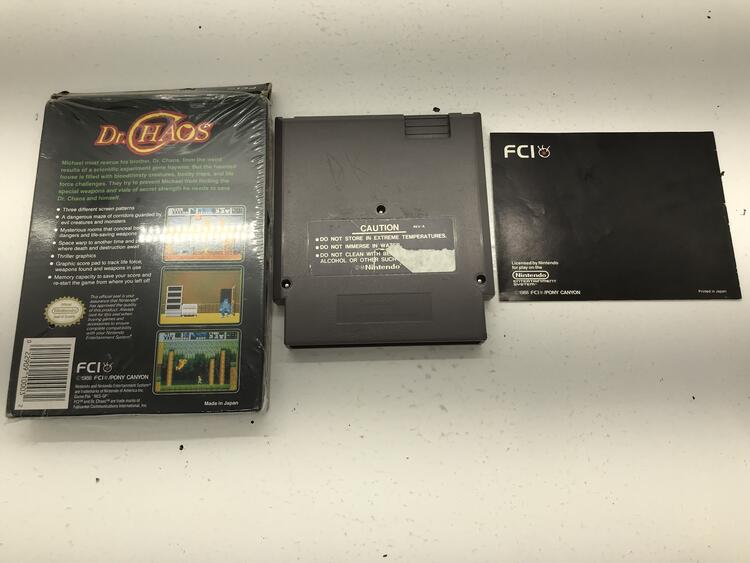 DR. CHAOS (COMPLETE IN BOX)