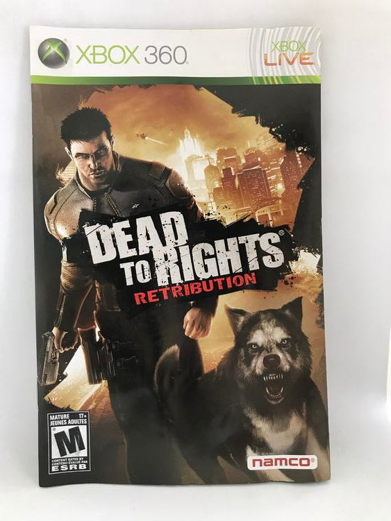 DEAD TO RIGHTS RETRIBUTION (COMPLETE IN BOX)