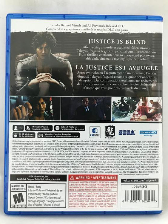 JUDGMENT (usagé)