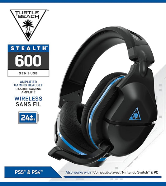 HEADSET TURTLE BEACH EAR FORCE STEALTH 600 GEN 2 USB BLACK (PS5 / PS4 / PC) (usagé)