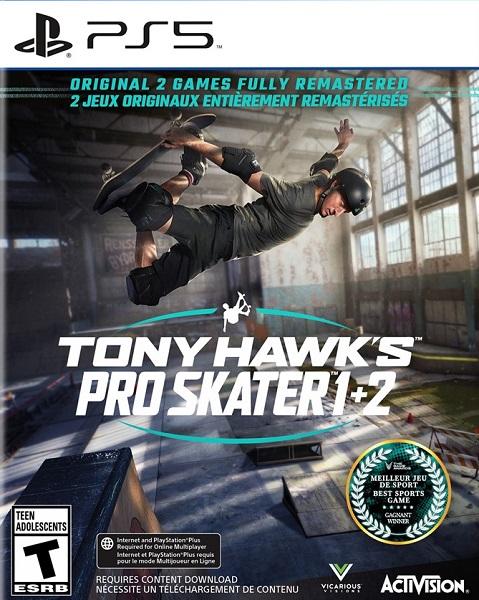 TONY HAWK'S PRO SKATER 1+2 (usagé)