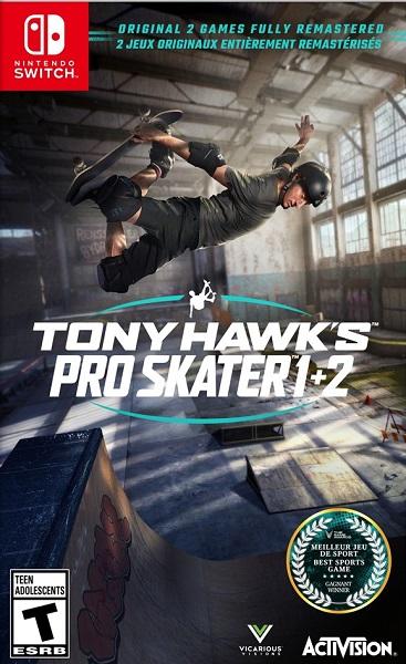 TONY HAWK'S PRO SKATER 1+2 (usagé)