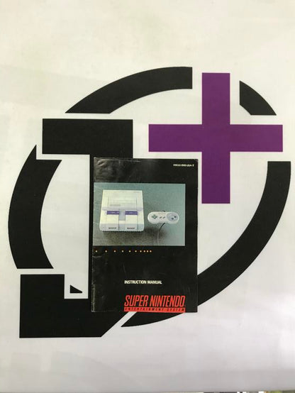 SNES SUPER NINTENDO CONTROLLER INSTRUCTION BOOKLET ENGLISH (usagé)
