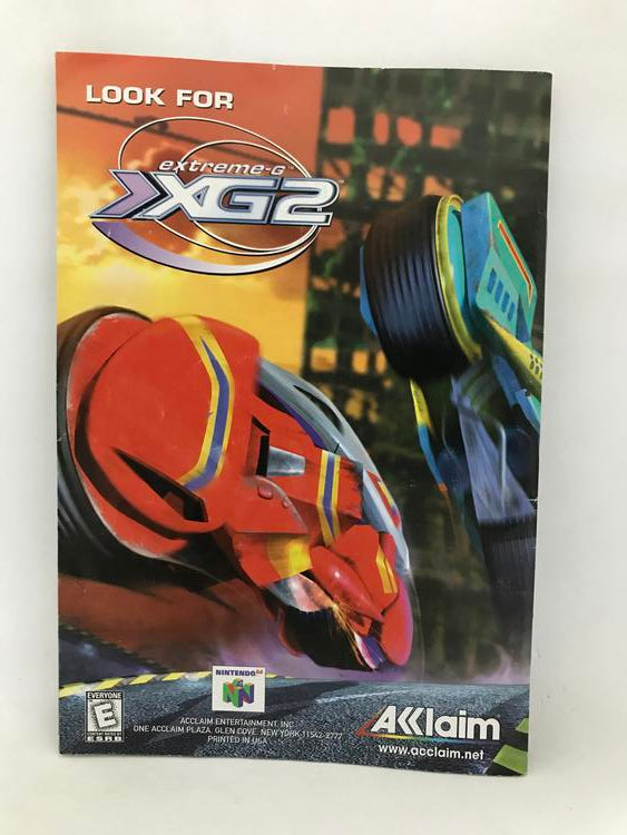 N64 TUROK 2 SEEDS OF EVIL INSTRUCTION BOOKLET ENGLISH (usagé)