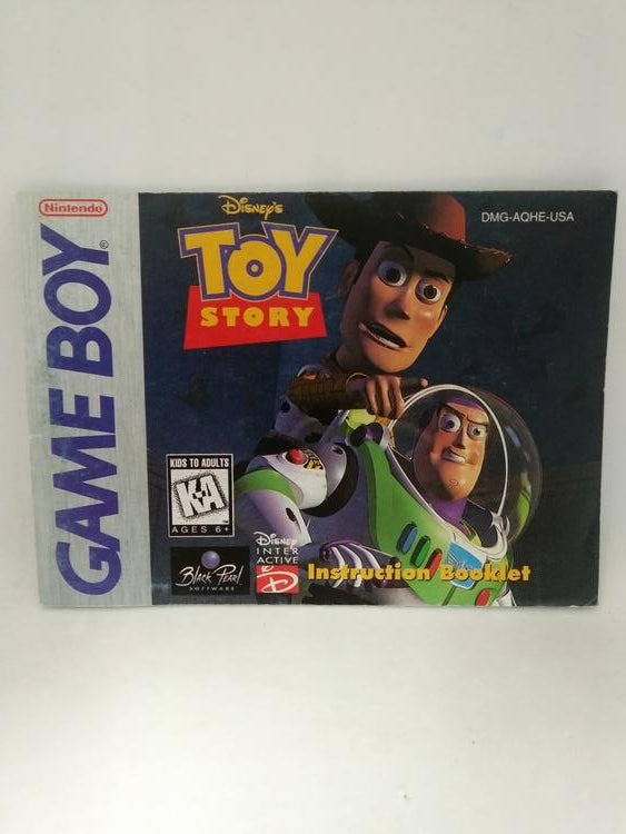 GB TOY STORY INSTRUCTION BOOKLET ENGLISH (usagé)