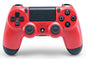 CONTROLLER RED AND BLACK SONY (PS4) (usagé)
