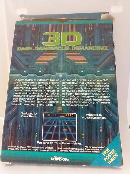 COLECOVISION BEAMRIDER (COMPLETE IN BOX) (usagé)
