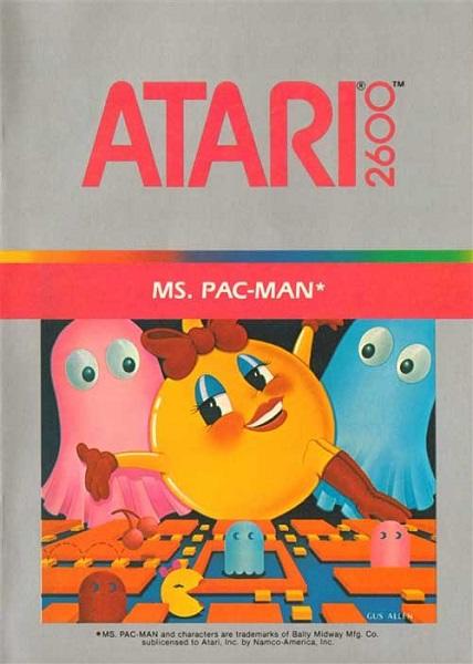 ATARI 2600 MS. PAC-MAN (usagé)