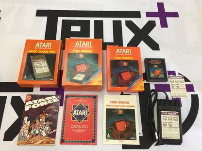 ATARI 2600 STAR RAIDERS WITH TOUCH PAD (COMPLETE IN BOX) (usagé)