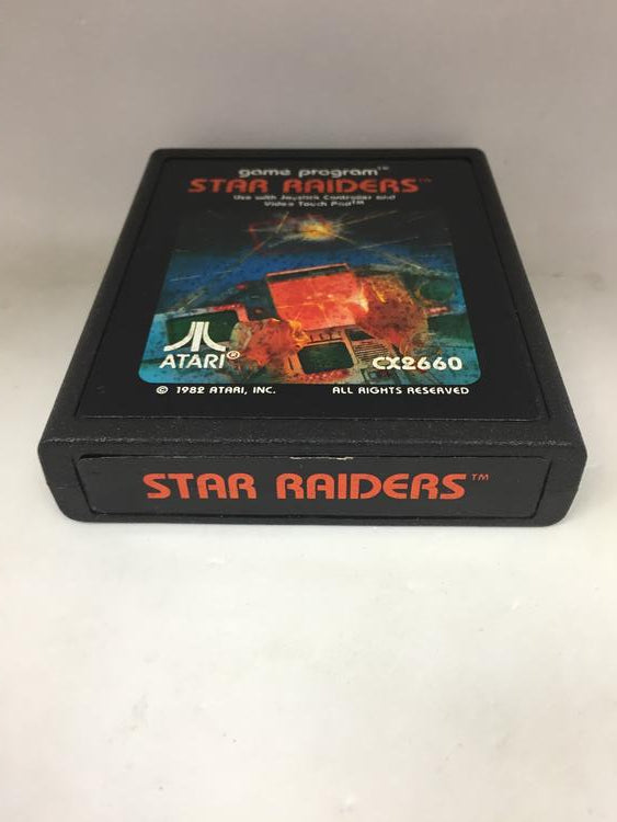 ATARI 2600 STAR RAIDERS WITH TOUCH PAD (COMPLETE IN BOX) (usagé)