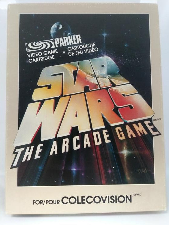 COLECOVISION STAR WARS THE ARCADE GAME (COMPLETE IN BOX) (usagé)