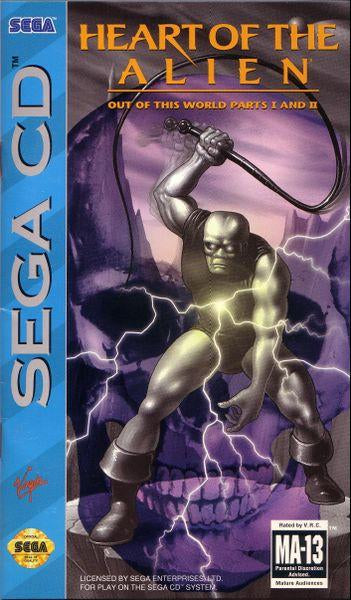 SEGA CD HEART OF THE ALIEN (COMPLETE IN BOX + REGISTRATION CARD) (usagé)