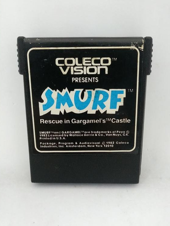 COLECOVISION SMURF RESCUE IN GARGAMEL'S CASTLE (usagé)