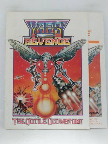 ATARI 2600 YARS' REVENGE (COMPLETE IN BOX) (usagé)
