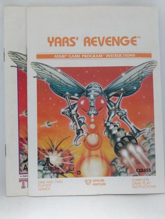 ATARI 2600 YARS' REVENGE (COMPLETE IN BOX) (usagé)