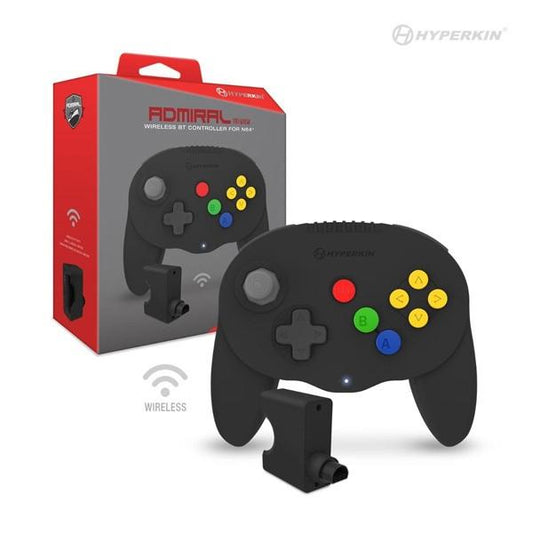 CONTROLLER BLACK ADMIRAL JOBBER (N64) (usagé)