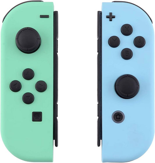 JOY CON CONTROLLER PASTEL GREEN & BLUE JOBBER (NO DRAGONNE)