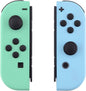 JOY CON CONTROLLER PASTEL GREEN & BLUE JOBBER (NO DRAGONNE)