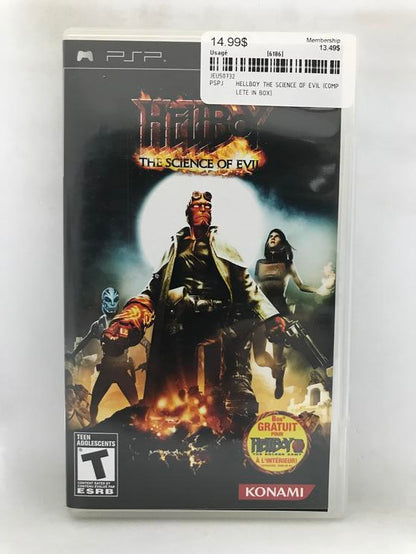 HELLBOY THE SCIENCE OF EVIL (COMPLETE IN BOX) (usagé)