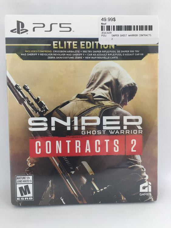 SNIPER GHOST WARRIOR CONTRACTS 2 (usagé)