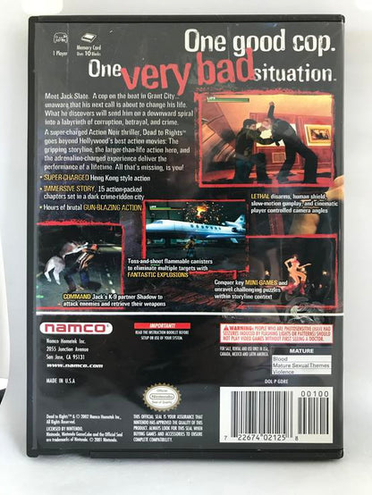DEAD TO RIGHTS (COMPLETE IN BOX) (usagé)