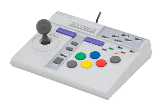 CONTROLLER SUPER ADVANTAGE ASCIIWARE (SNES) (usagé)