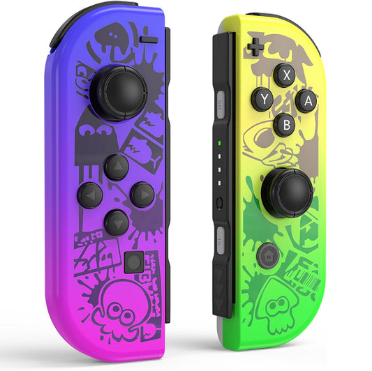 JOY CON CONTROLLER 2 PACK SPLATOON 3 JOBBER - NO DRAGONNE (SWITCH) (usagé)