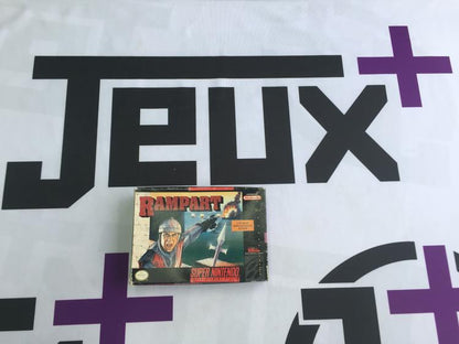 SNES RAMPART (BOX ONLY) (usagé)