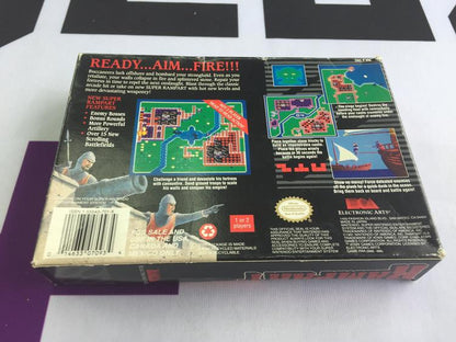 SNES RAMPART (BOX ONLY) (usagé)