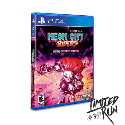 NEON CITY RIDERS SUPER POWERED EDITION (LIMITED RUN GAMES) (usagé)