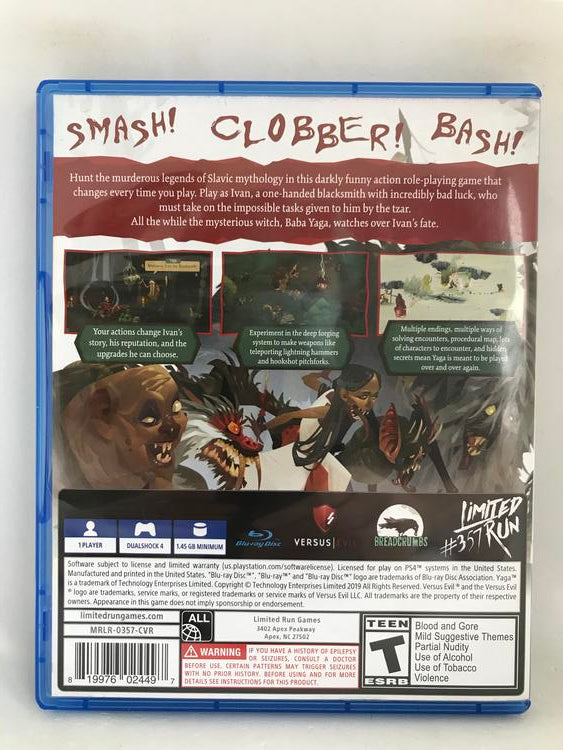 YAGA (LIMITED RUN GAMES) (usagé)