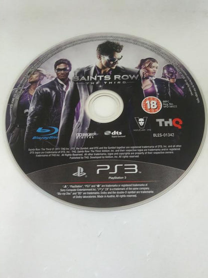 SAINTS ROW THE THIRD PAL EDITION (CD ONLY) (usagé)