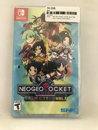 NEO GEO POCKET COLOR SELECTION VOL.1 (LIMITED RUN GAMES) (usagé)