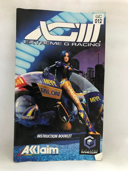 XGIII EXTREME G RACING (COMPLETE IN BOX) (usagé)