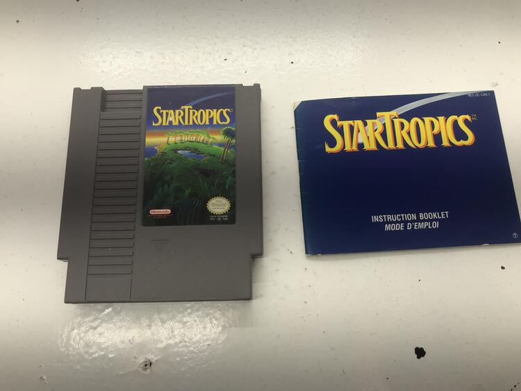 STAR TROPICS (WITH MANUAL AND LETTER) (usagé)