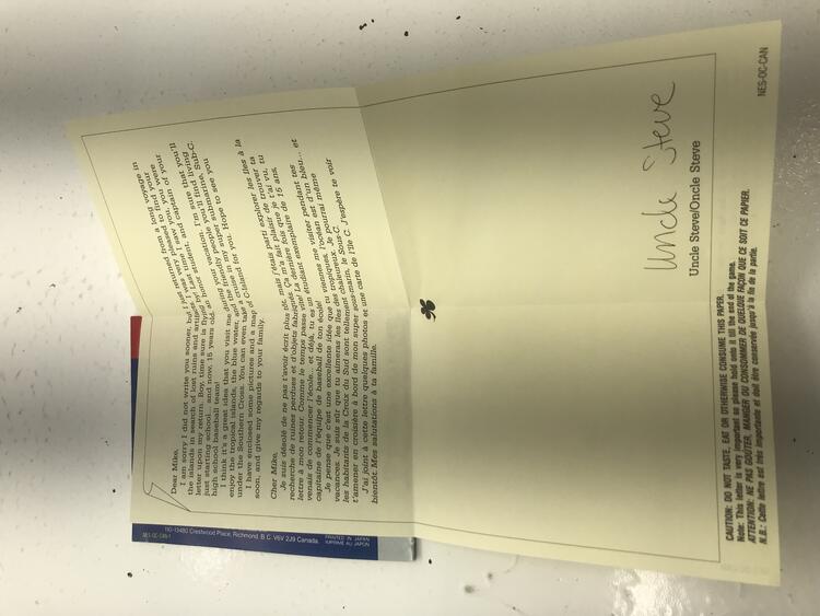 STAR TROPICS (WITH MANUAL AND LETTER)
