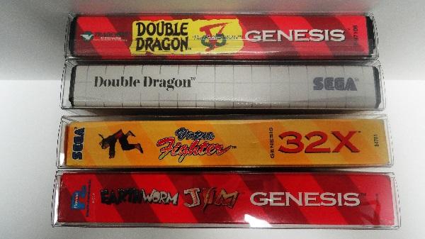 PLASTIC BOX PROTECTOR (GENESIS / SEGA MASTER SYSTEM / SEGA 32X) (usagé)
