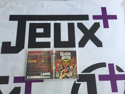PS3 GUITAR HERO AEROSMITH (BOX ONLY) (used)