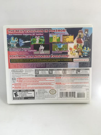 3DS POKEMON Y (BOX ONLY) (used)