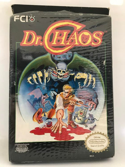 NES DR. CHAOS (BOX ONLY) (usagé)