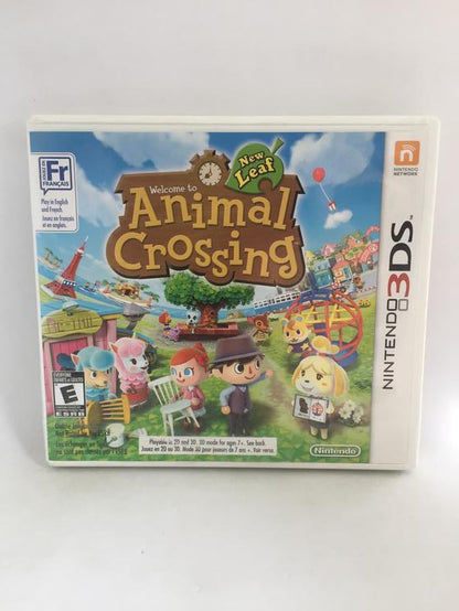 3DS ANIMAL CROSSING NEW LEAF (BOX ONLY) (used)