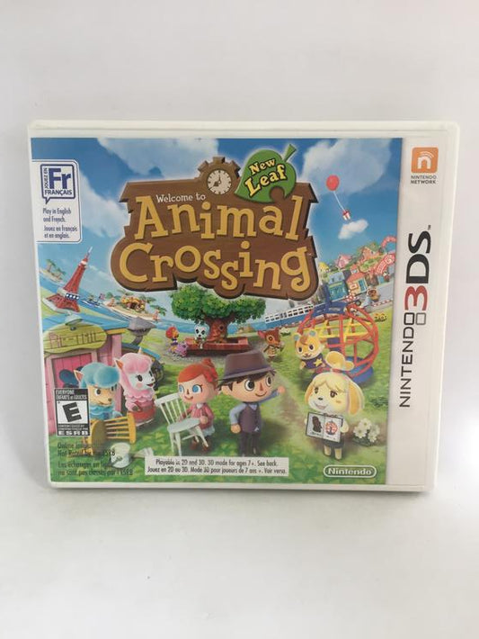 3DS ANIMAL CROSSING NEW LEAF (BOX ONLY) (used)