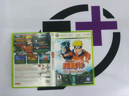 X360 NARUTO THE BROKEN BOND (BOX ONLY) (used)