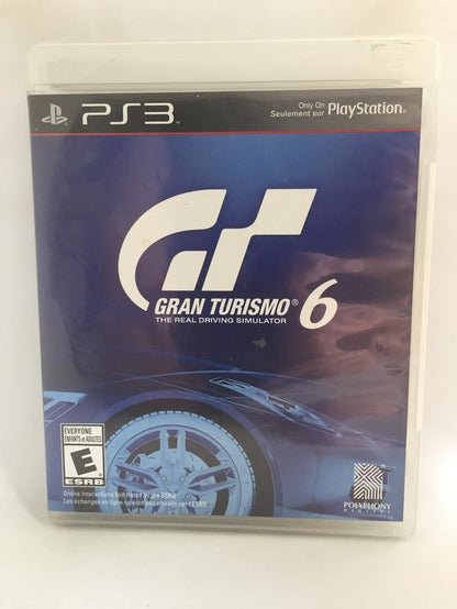 PS3 GRAN TURISMO 6 (BOX ONLY) (usagé)