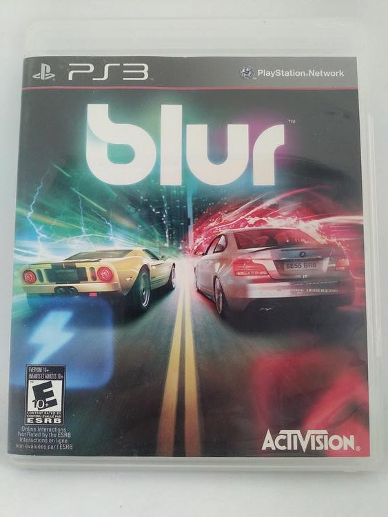 PS3 BLUR (BOX ONLY) (usagé)