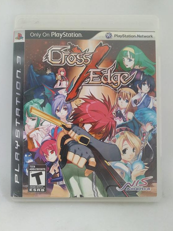 PS3 CROSS EDGE (BOX ONLY) (usagé)