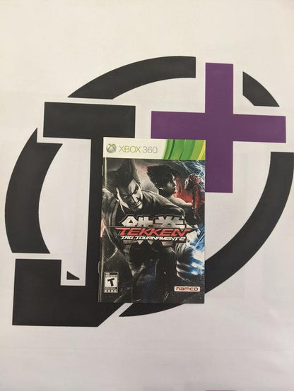 X360 TEKKEN TAG TOURNAMENT 2 INSTRUCTION BOOKLET BILINGUAL (usagé)