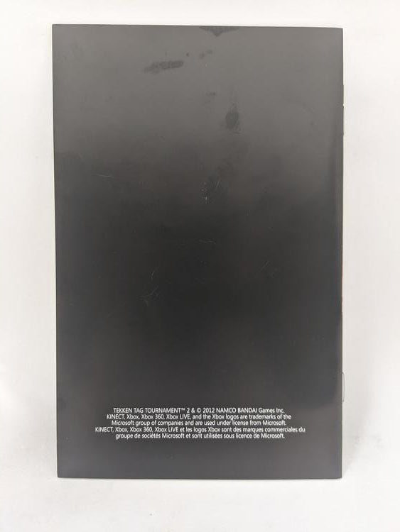 X360 TEKKEN TAG TOURNAMENT 2 INSTRUCTION BOOKLET BILINGUAL (usagé)