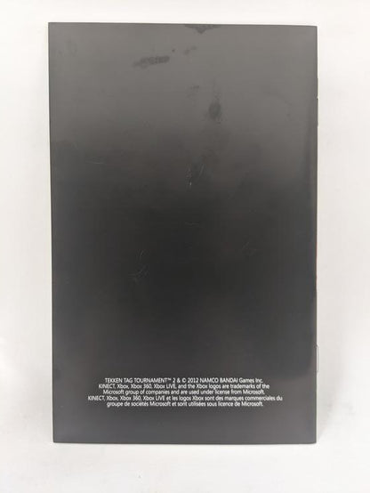 X360 TEKKEN TAG TOURNAMENT 2 INSTRUCTION BOOKLET BILINGUAL (usagé)