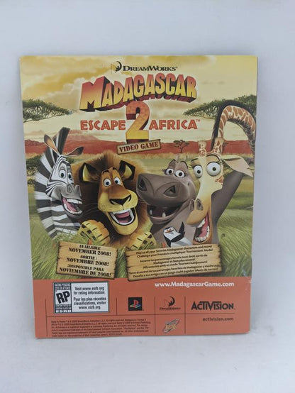 PS3 KUNG FU PANDA INSTRUCTION BOOKLET BILINGUAL (usagé)